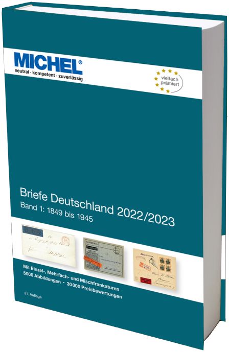 Deutschland 2022/2023 Briefe 1: 1849-1945