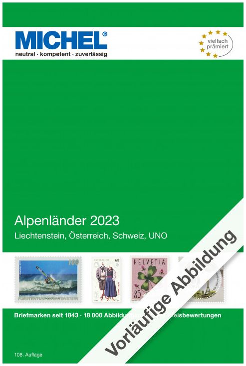 Alpenländer 2023 E1, ersch. März 2023