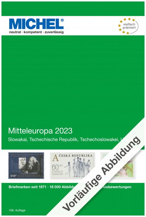 Mitteleuropa 2023 E2, ersch. März 2023