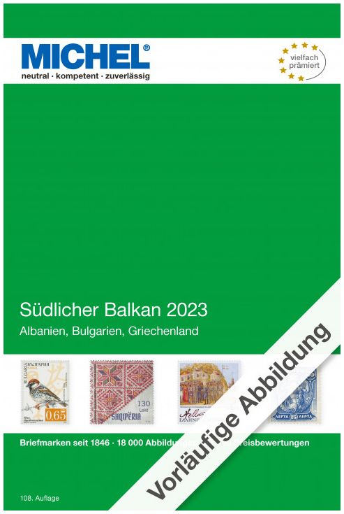 Südlicher Balkan 2023 E7, ersch. Juni 2023